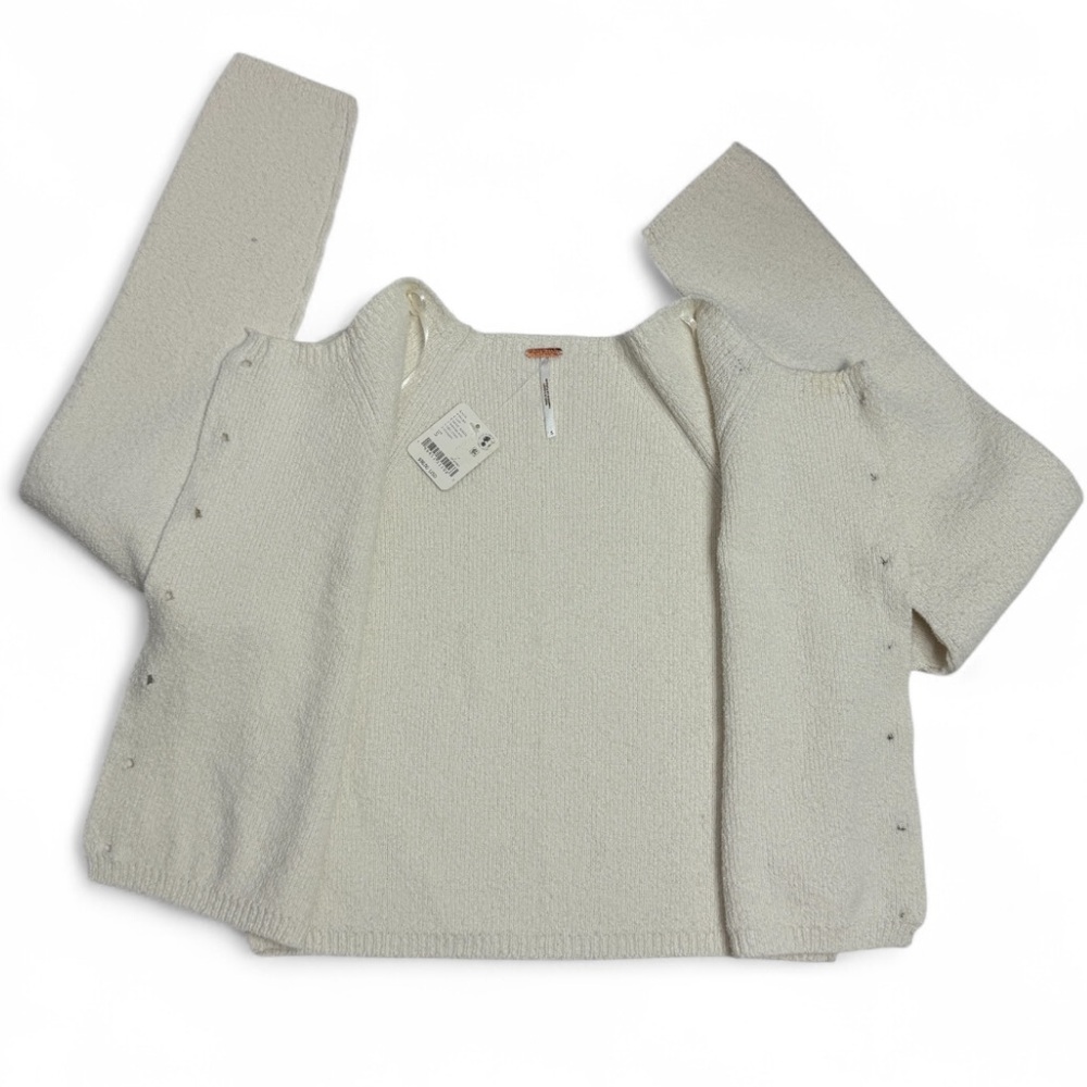 FREE‎ PEOPLE Sydney Shrunken Cardigan, Size SMALL - Picture 11 of 15